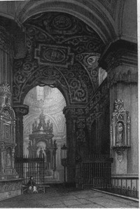 Cover of The Picturesque Antiquities of Spain Described in a series of letters, with illustrations representing Moorish palaces, cathedrals, and other monuments of art, contained — Text and Context