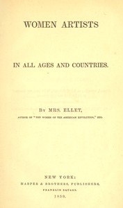 Cover of Women artists in all ages and co...