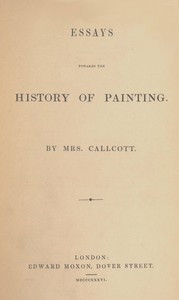 Cover of Essays towards the history of pa...