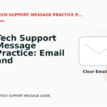 Tech Support Message Practice: Email and Message Examples